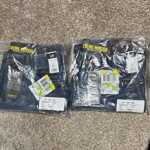 Lee Men's Dark Blue Straight Jeans 34x 30 NWT